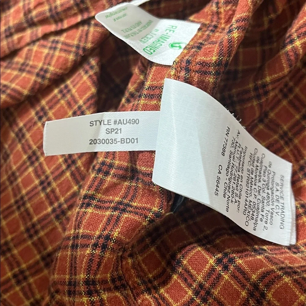 J. Crew Hemp/Organic Cotton Shirt Sz Large